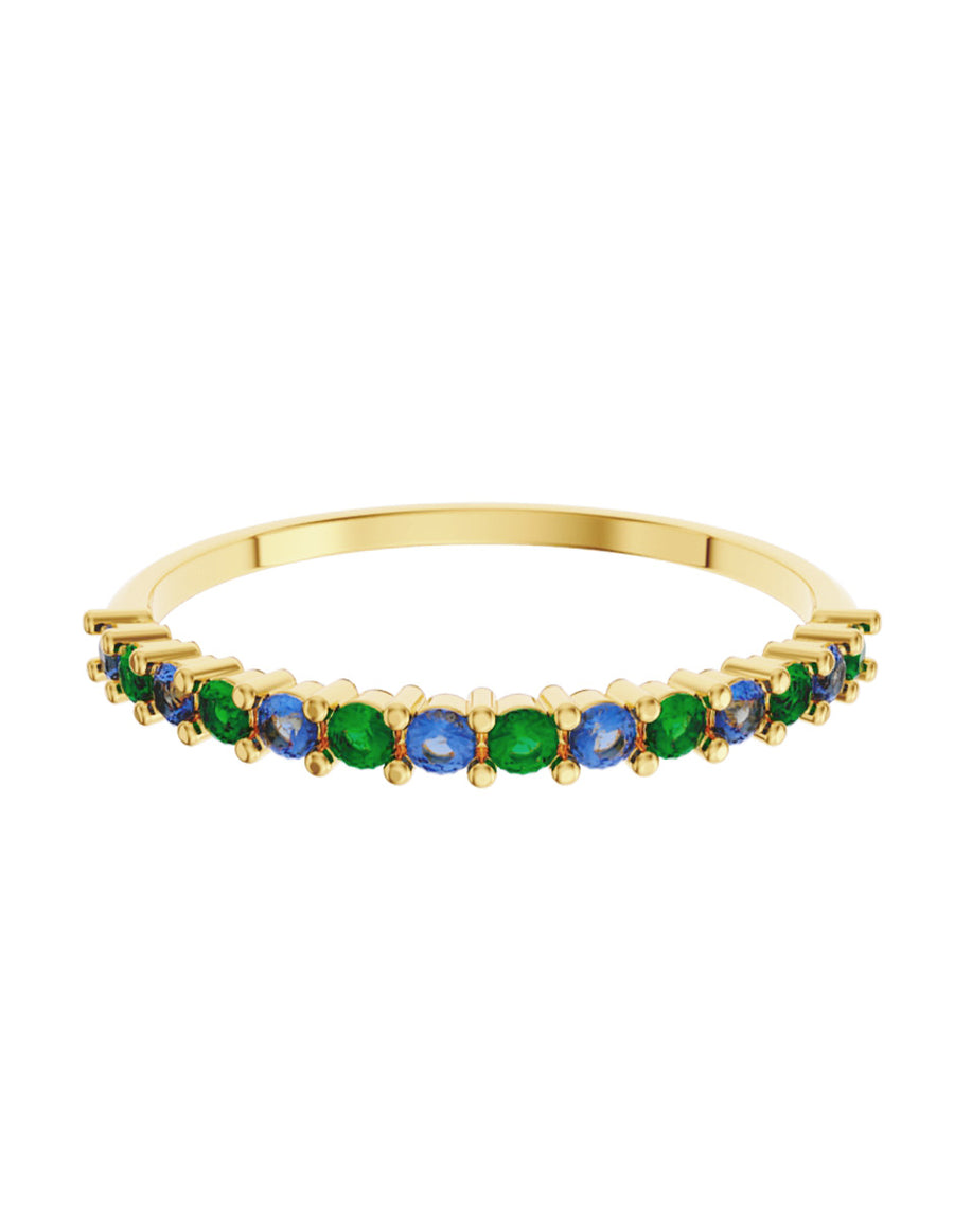 ANILLO DE ORO CON CIRCONIA