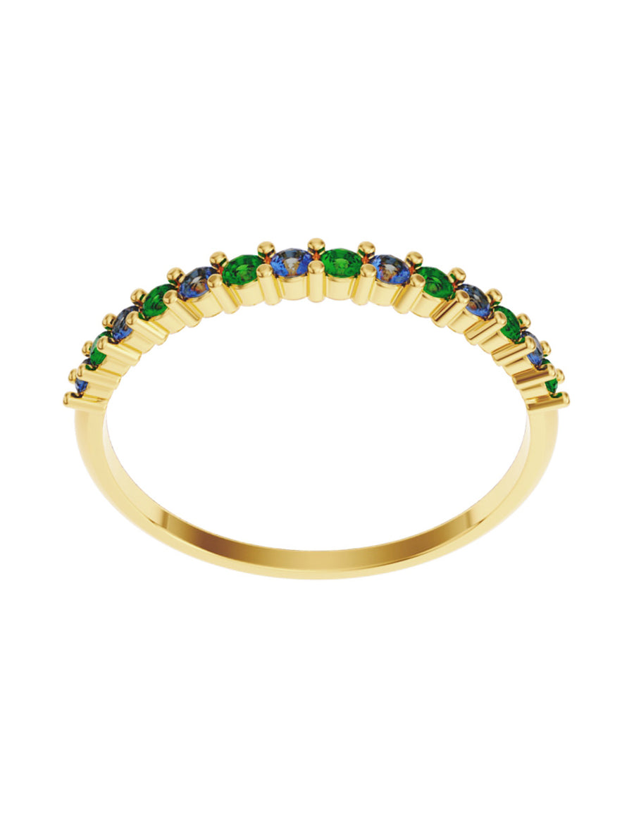ANILLO DE ORO CON CIRCONIA