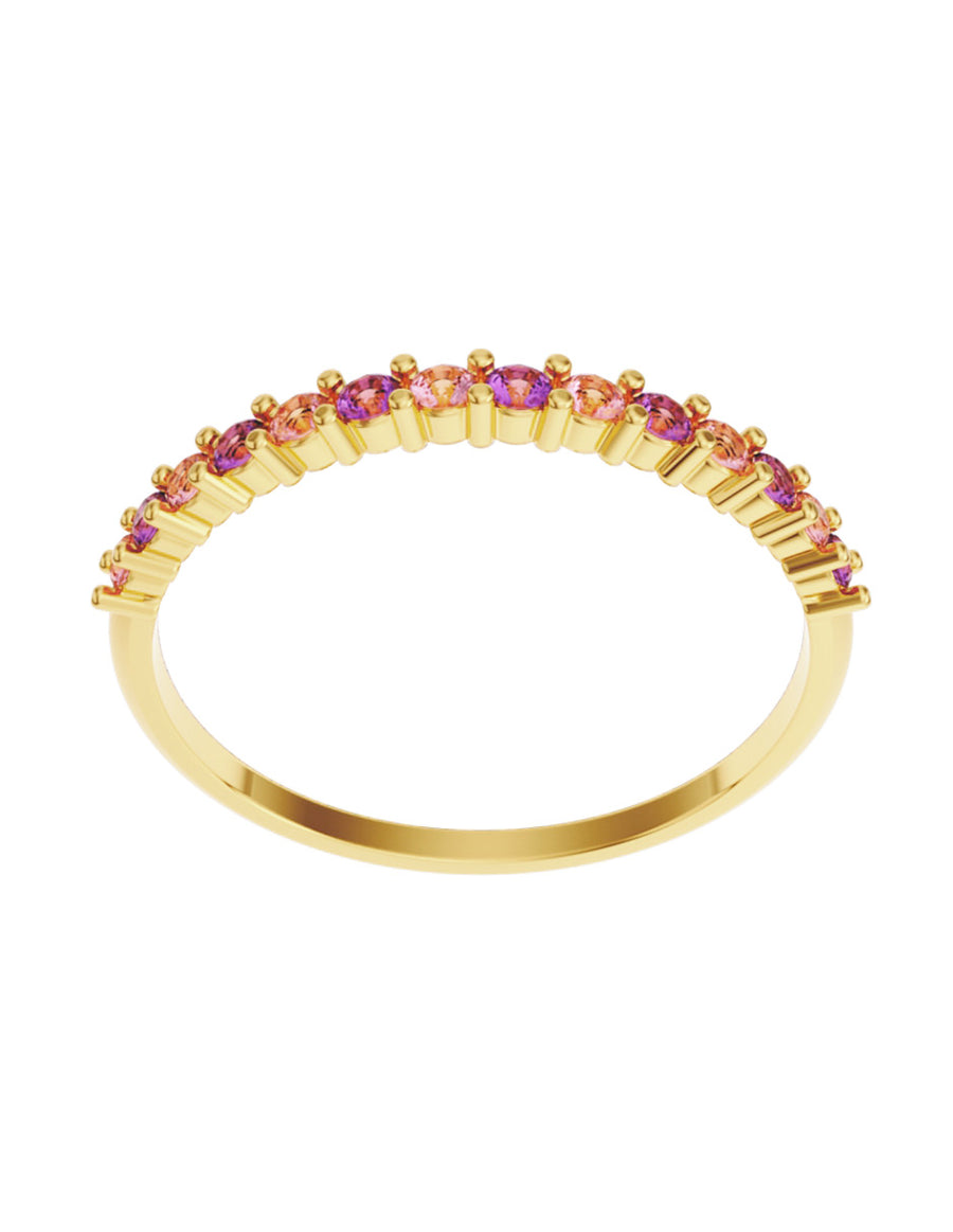 ANILLO DE ORO CON CIRCONIA