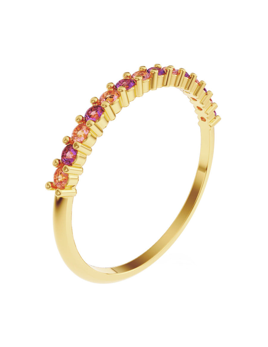 ANILLO DE ORO CON CIRCONIA