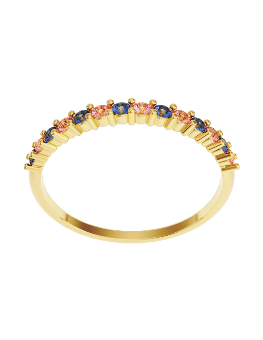 ANILLO DE ORO CON CIRCONIA