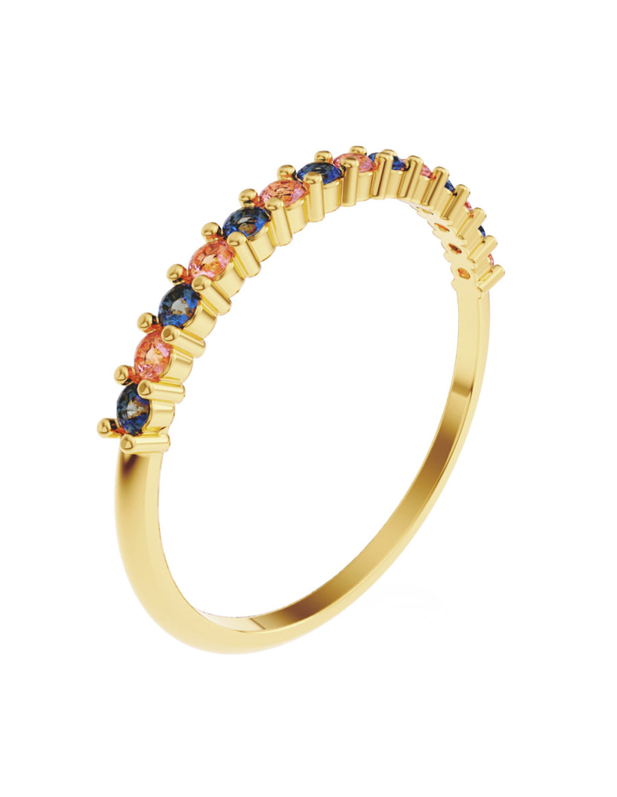 ANILLO DE ORO CON CIRCONIA
