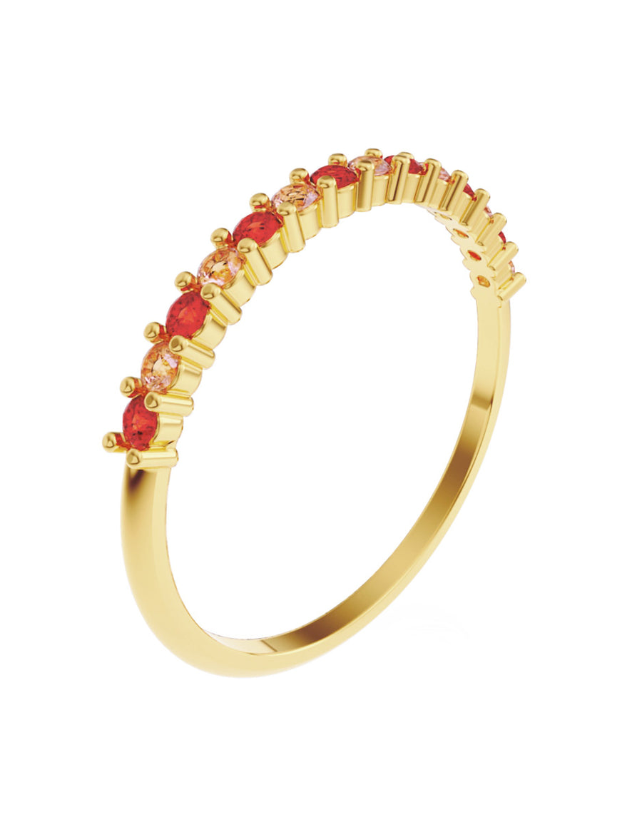 ANILLO DE ORO CON CIRCONIA