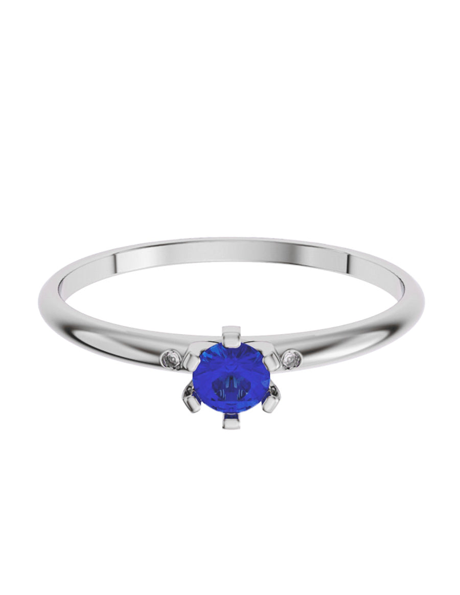 ANILLO DE ORO CON CIRCONIA