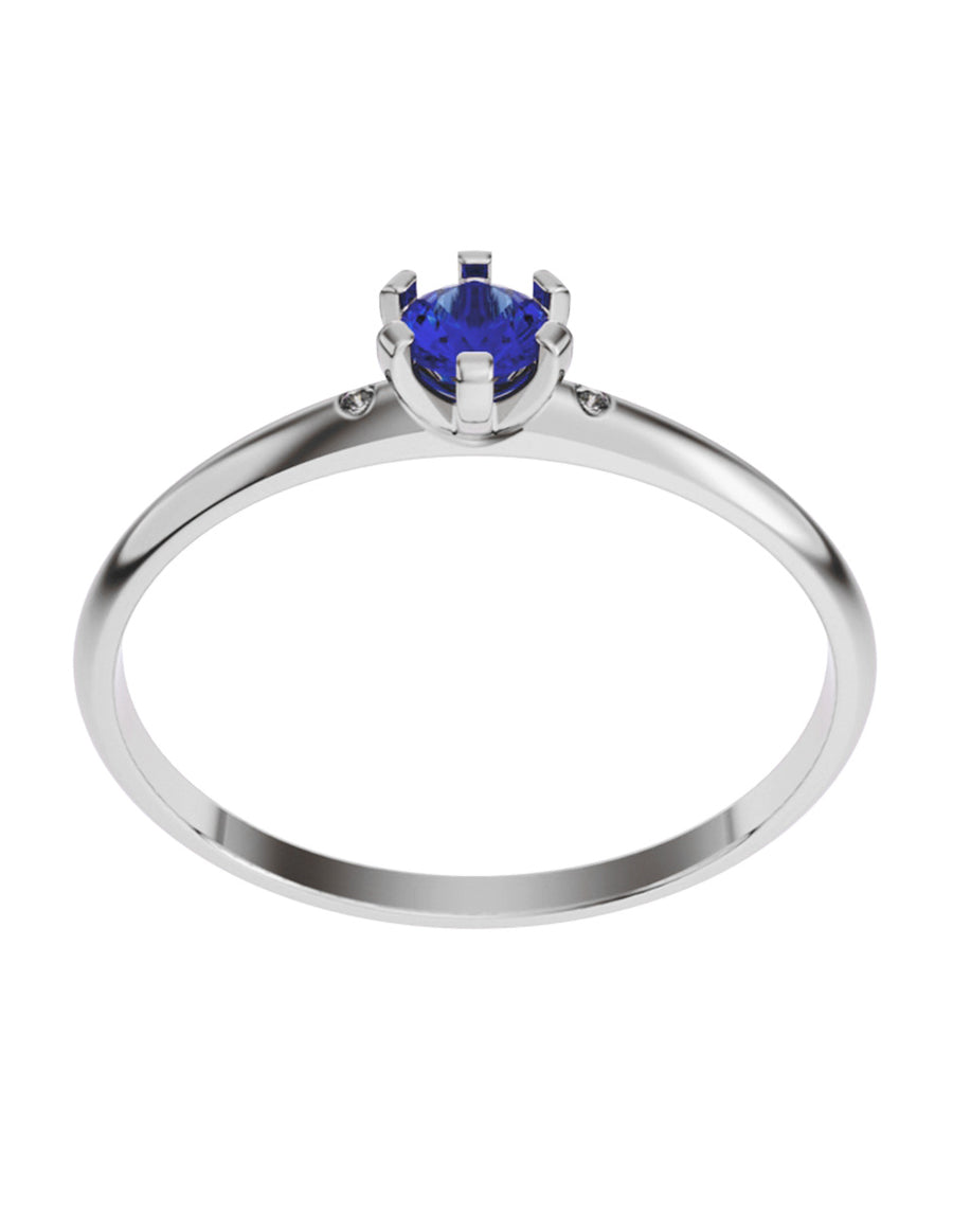 ANILLO DE ORO CON CIRCONIA