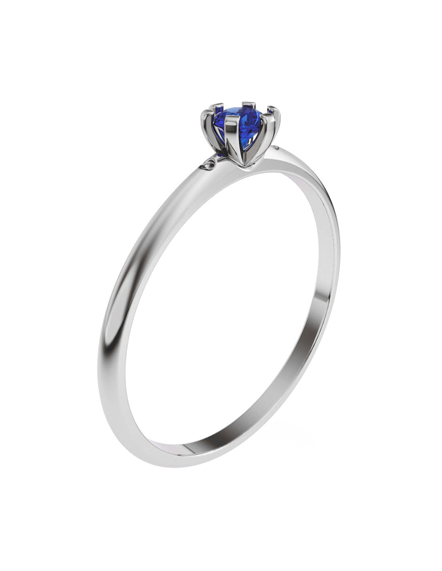 ANILLO DE ORO CON CIRCONIA
