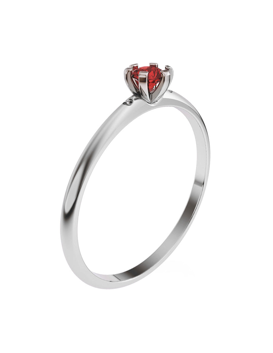 ANILLO DE ORO CON CIRCONIA