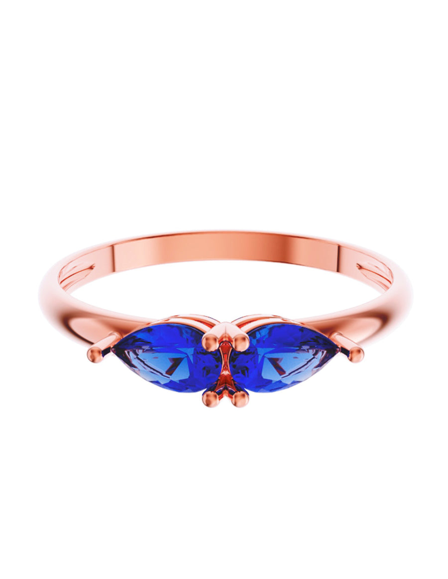 ANILLO DE ORO CON CIRCONIA