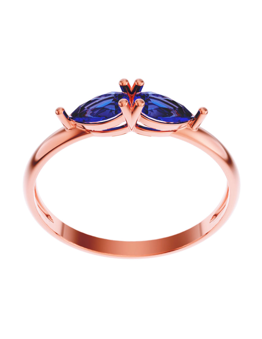 ANILLO DE ORO CON CIRCONIA