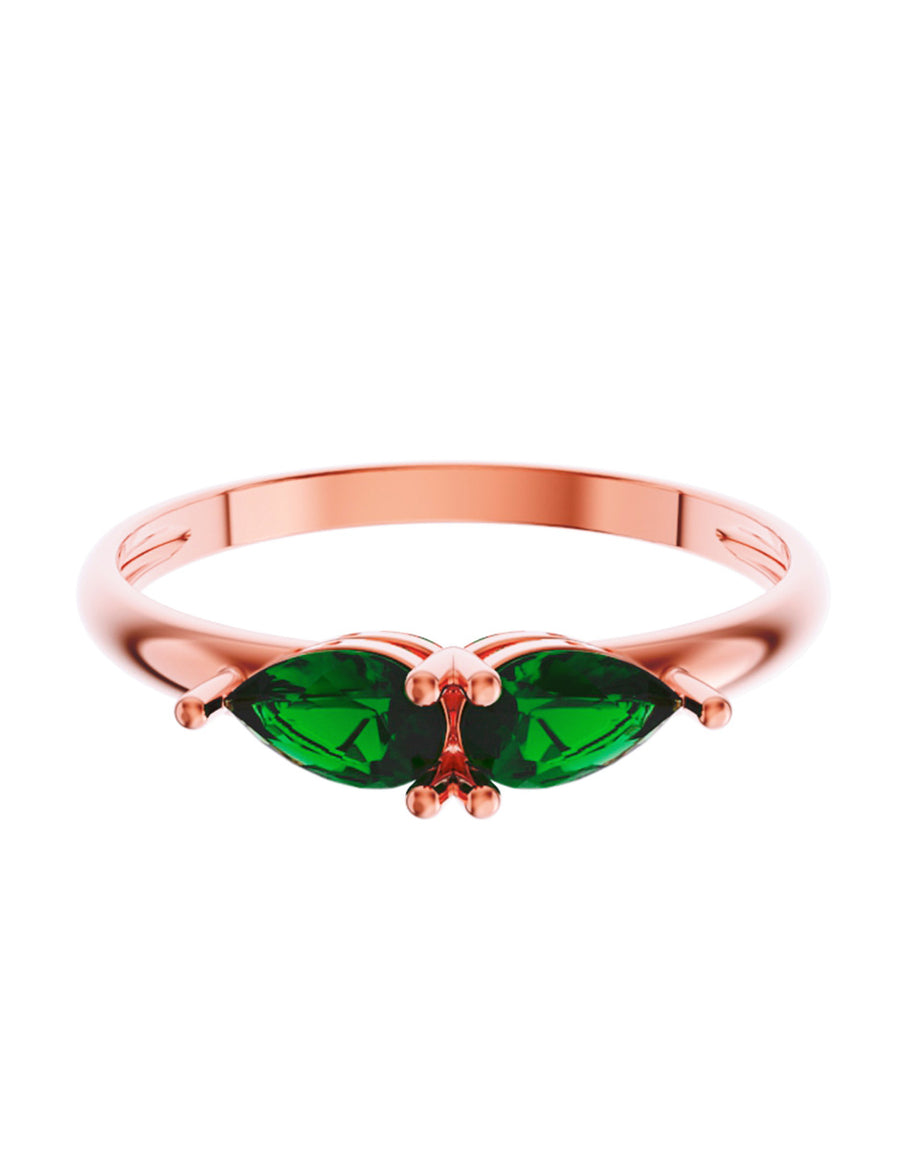 ANILLO DE ORO CON CIRCONIA