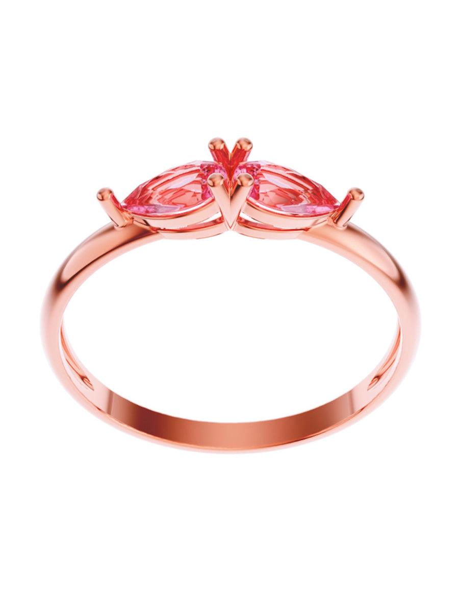 ANILLO DE ORO CON CIRCONIA