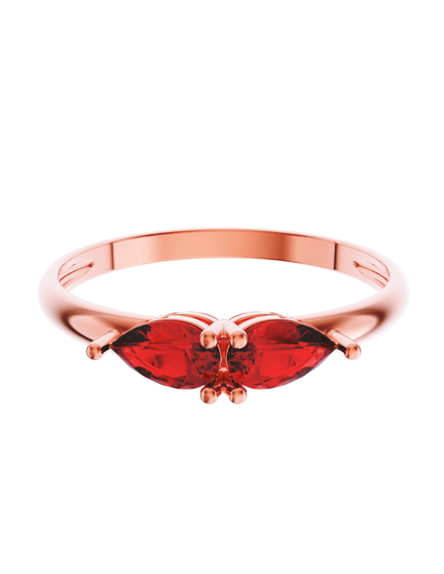 ANILLO DE ORO CON CIRCONIA