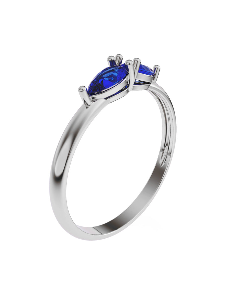 ANILLO DE ORO CON CIRCONIA