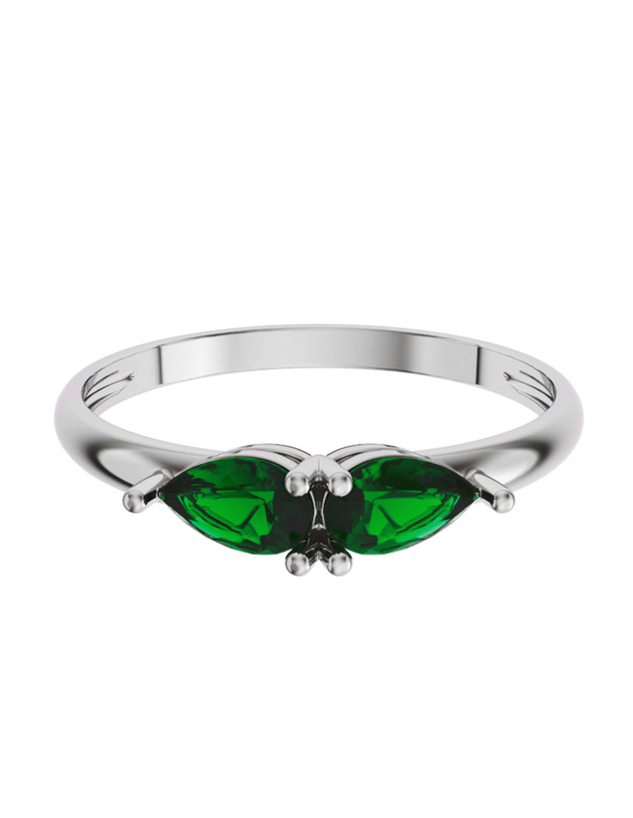 ANILLO DE ORO CON CIRCONIA