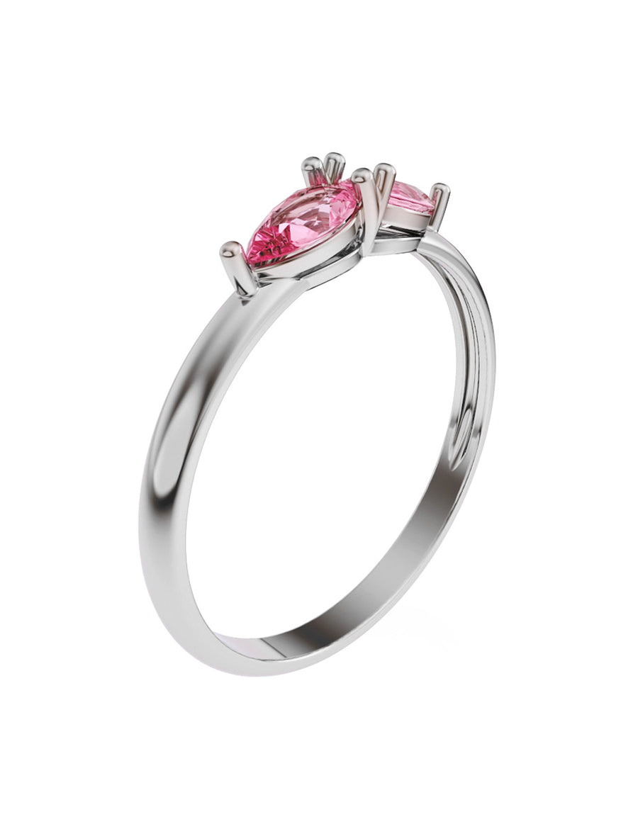 ANILLO DE ORO CON CIRCONIA