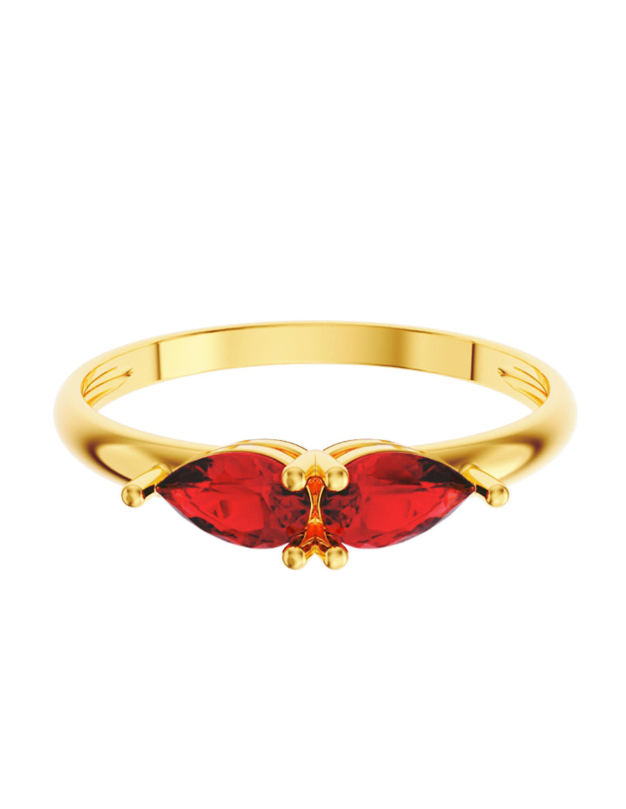 ANILLO DE ORO CON CIRCONIA