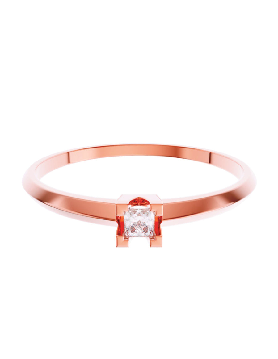 ANILLO DE ORO CON CIRCONIA