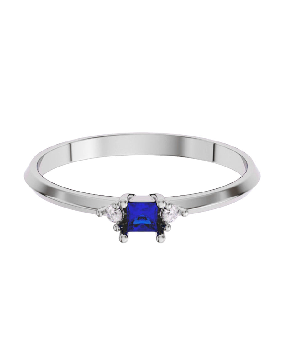 ANILLO DE ORO CON CIRCONIA