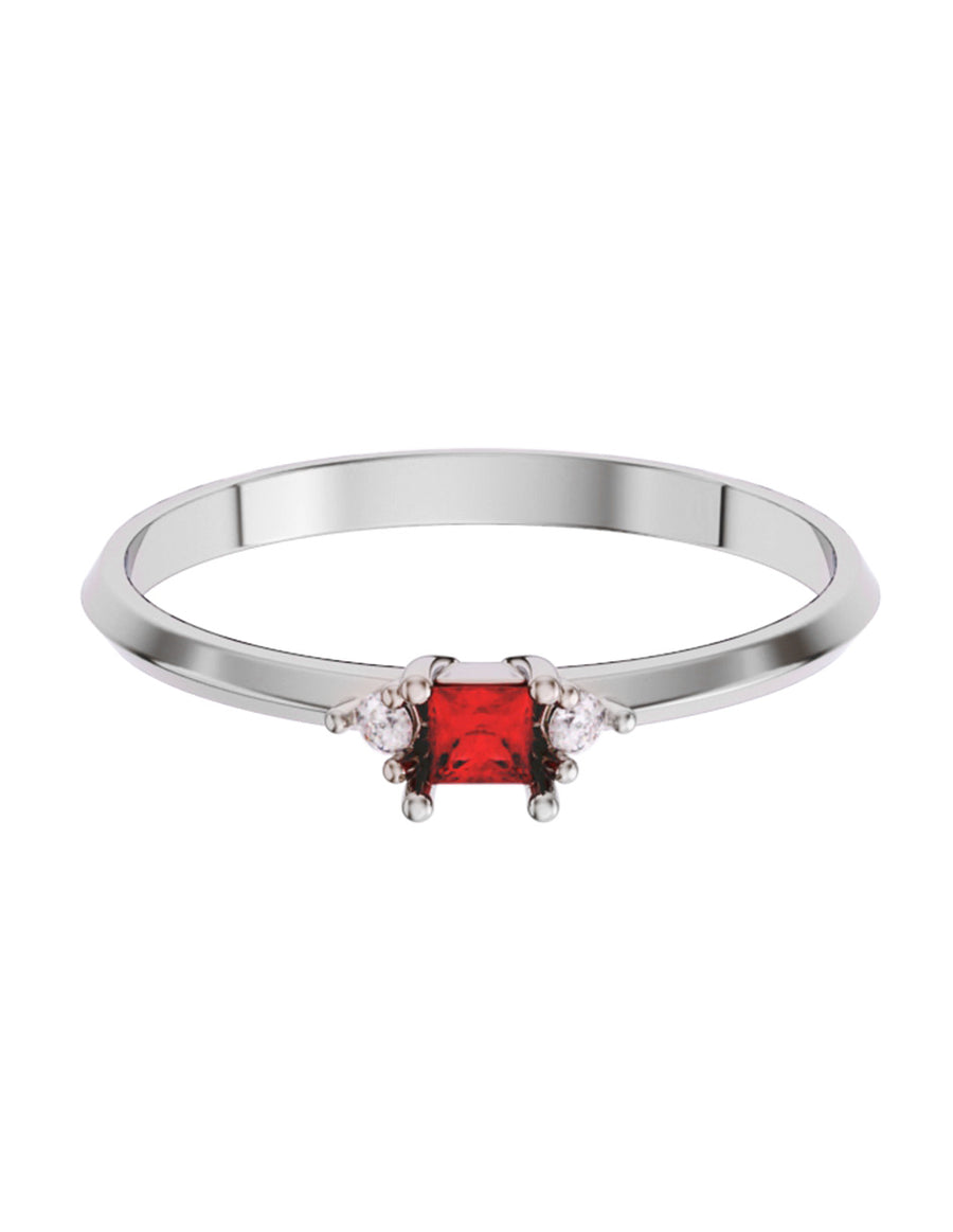 ANILLO DE ORO CON CIRCONIA