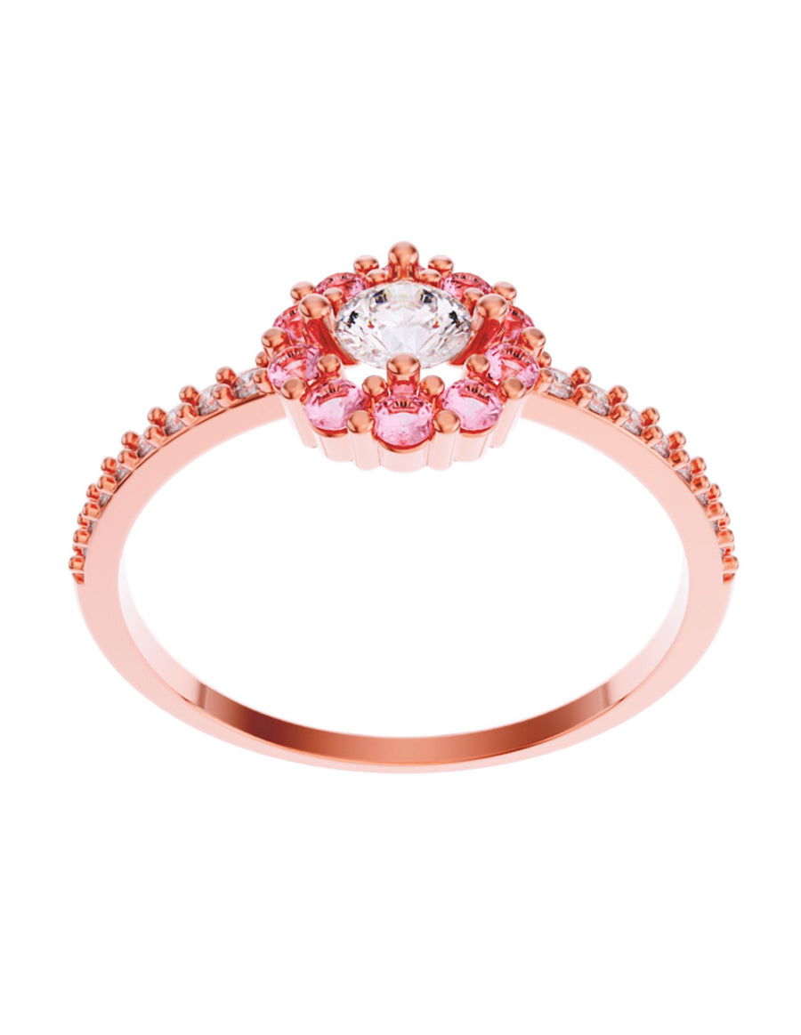 ANILLO DE ORO CON CIRCONIA