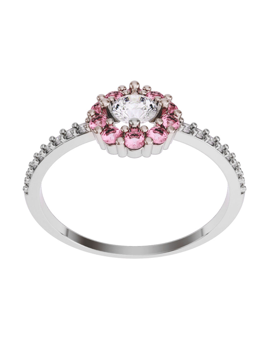 ANILLO DE ORO CON CIRCONIA