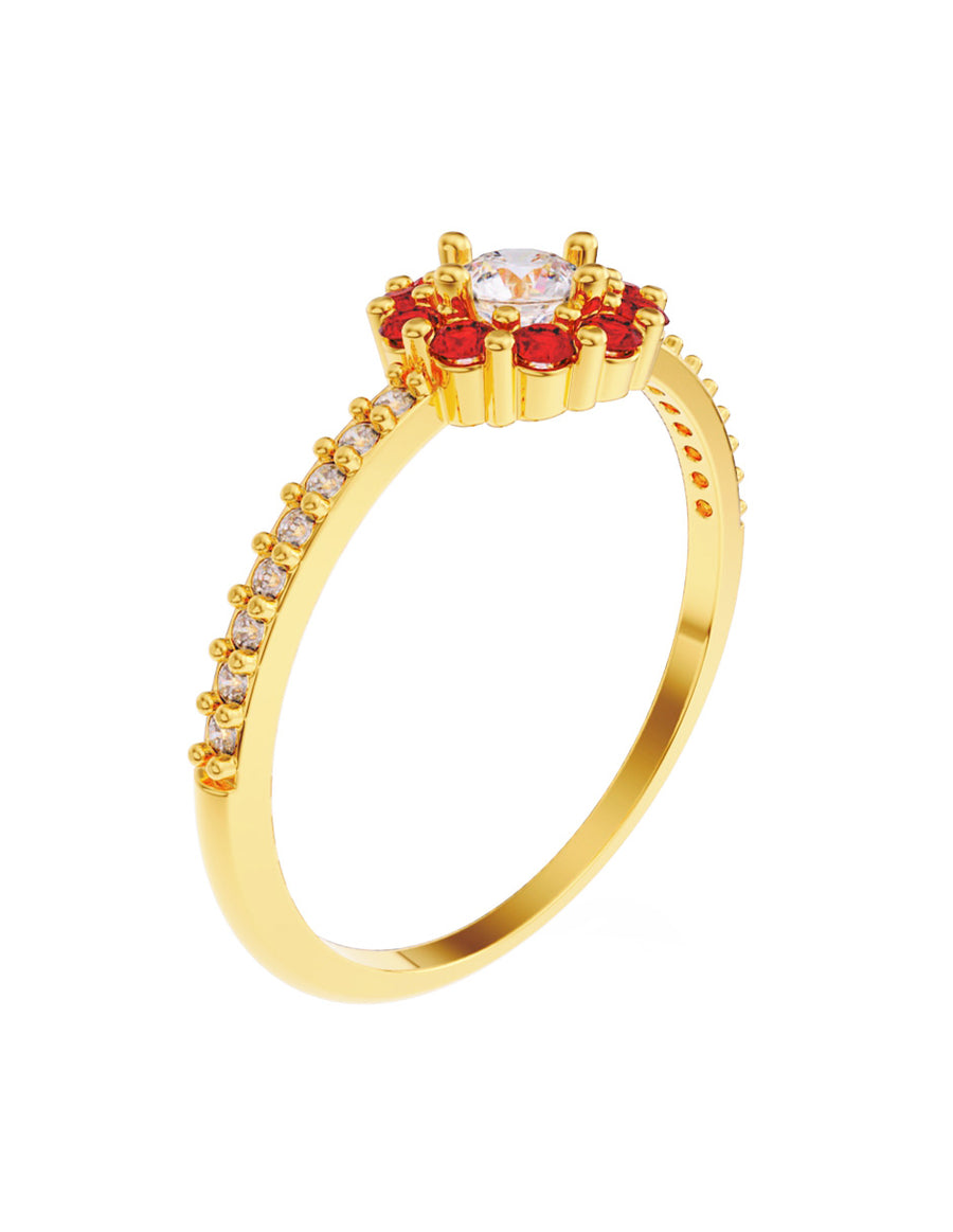 ANILLO DE ORO CON CIRCONIA
