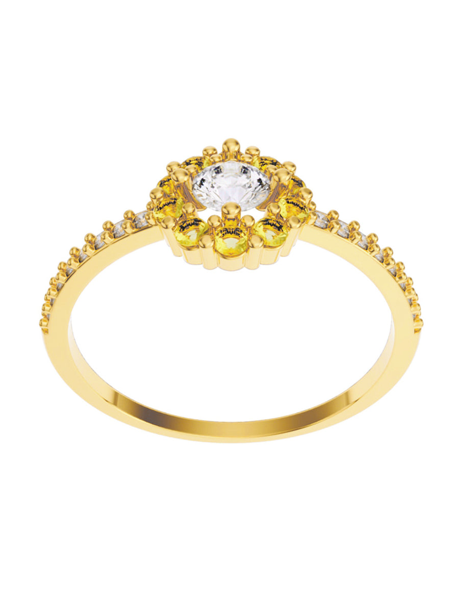 ANILLO DE ORO CON CIRCONIA