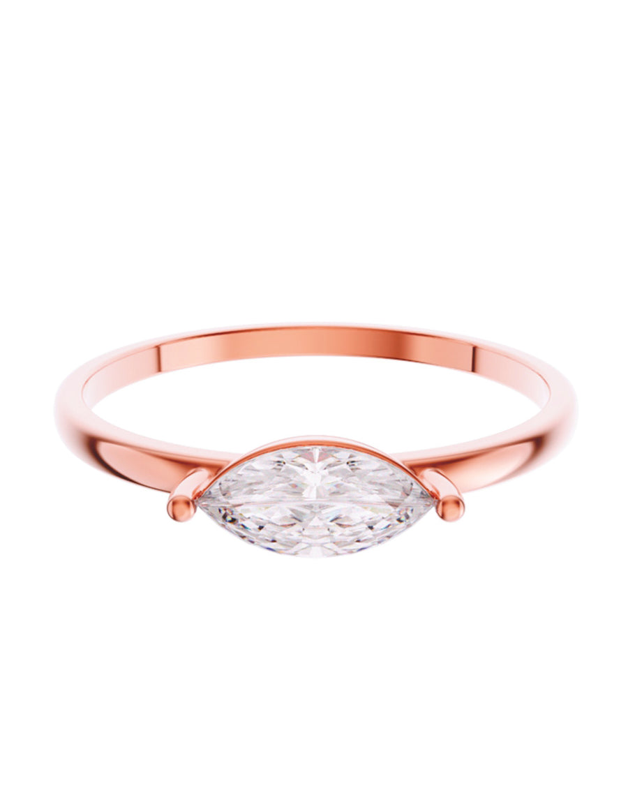 ANILLO DE ORO CON CIRCONIA