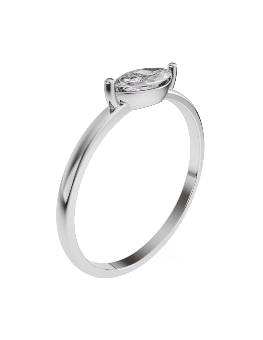 ANILLO DE ORO CON CIRCONIA