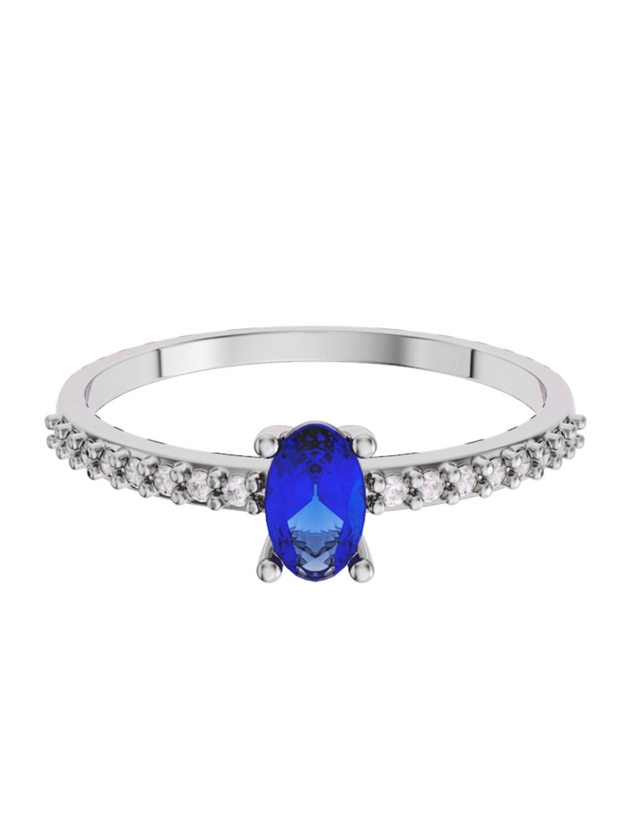ANILLO DE ORO CON CIRCONIA