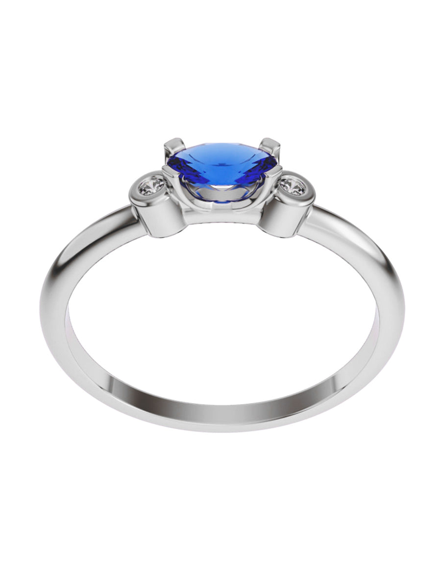 ANILLO DE ORO CON CIRCONIA
