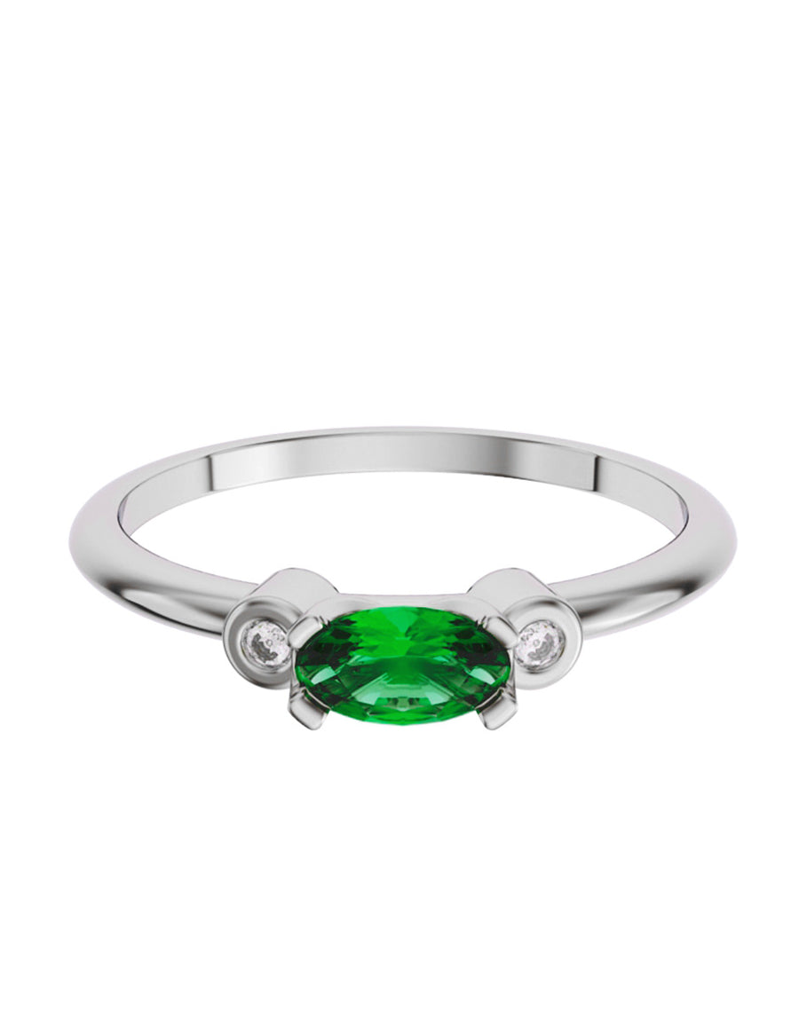 ANILLO DE ORO CON CIRCONIA