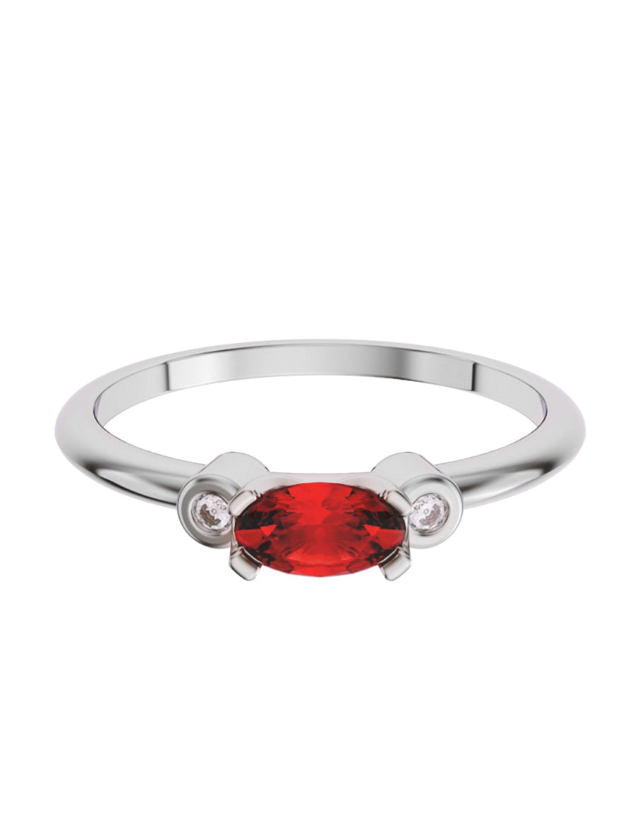 ANILLO DE ORO CON CIRCONIA