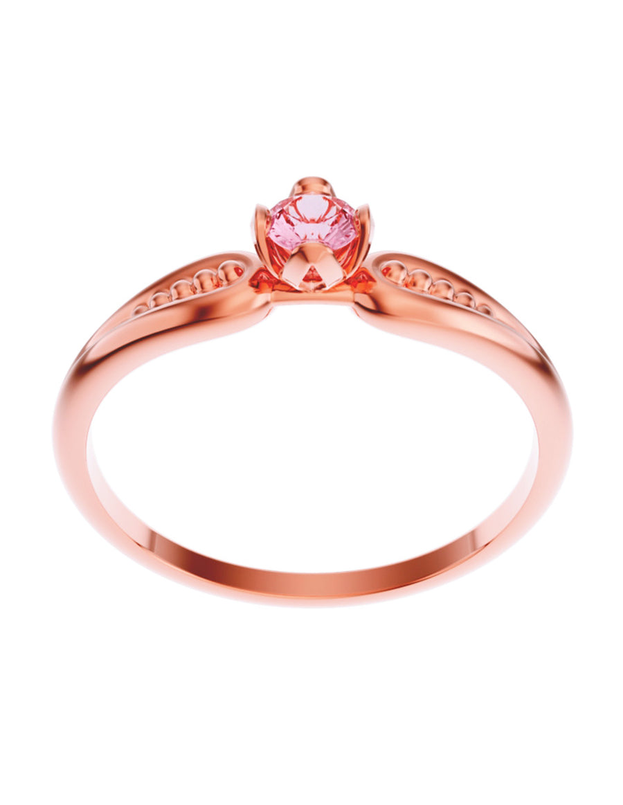 ANILLO DE ORO CON CIRCONIA