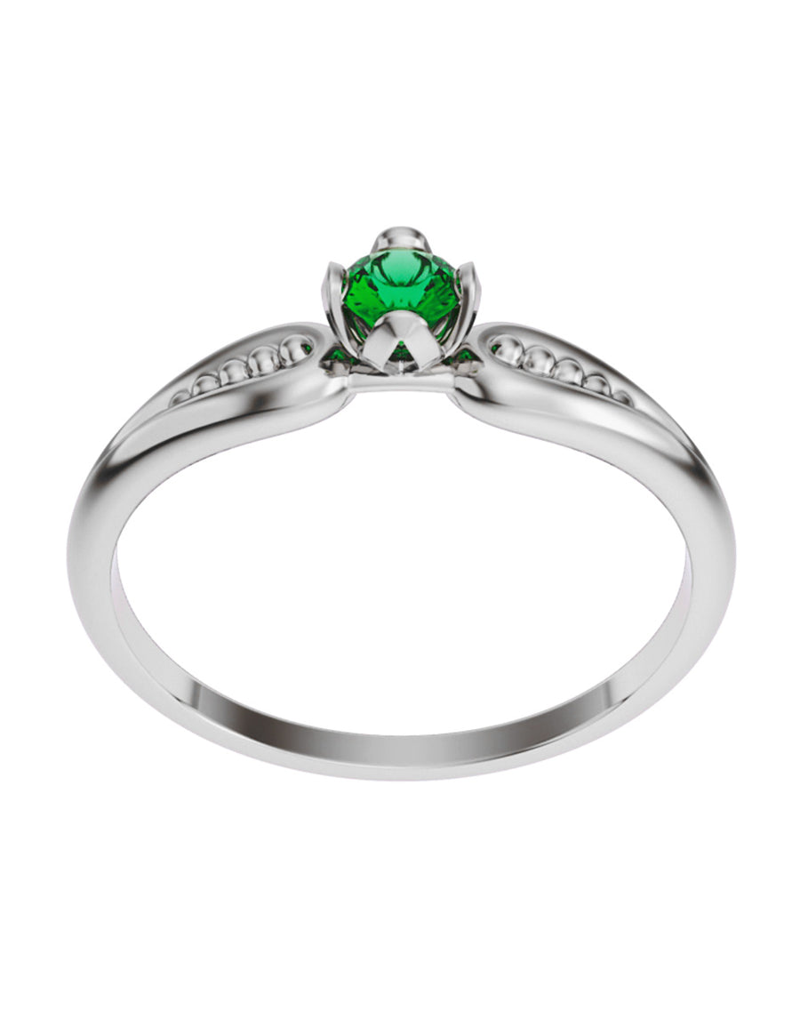 ANILLO DE ORO CON CIRCONIA