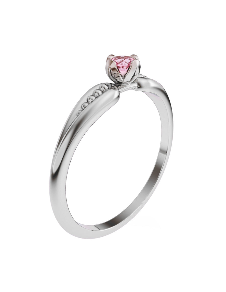 ANILLO DE ORO CON CIRCONIA