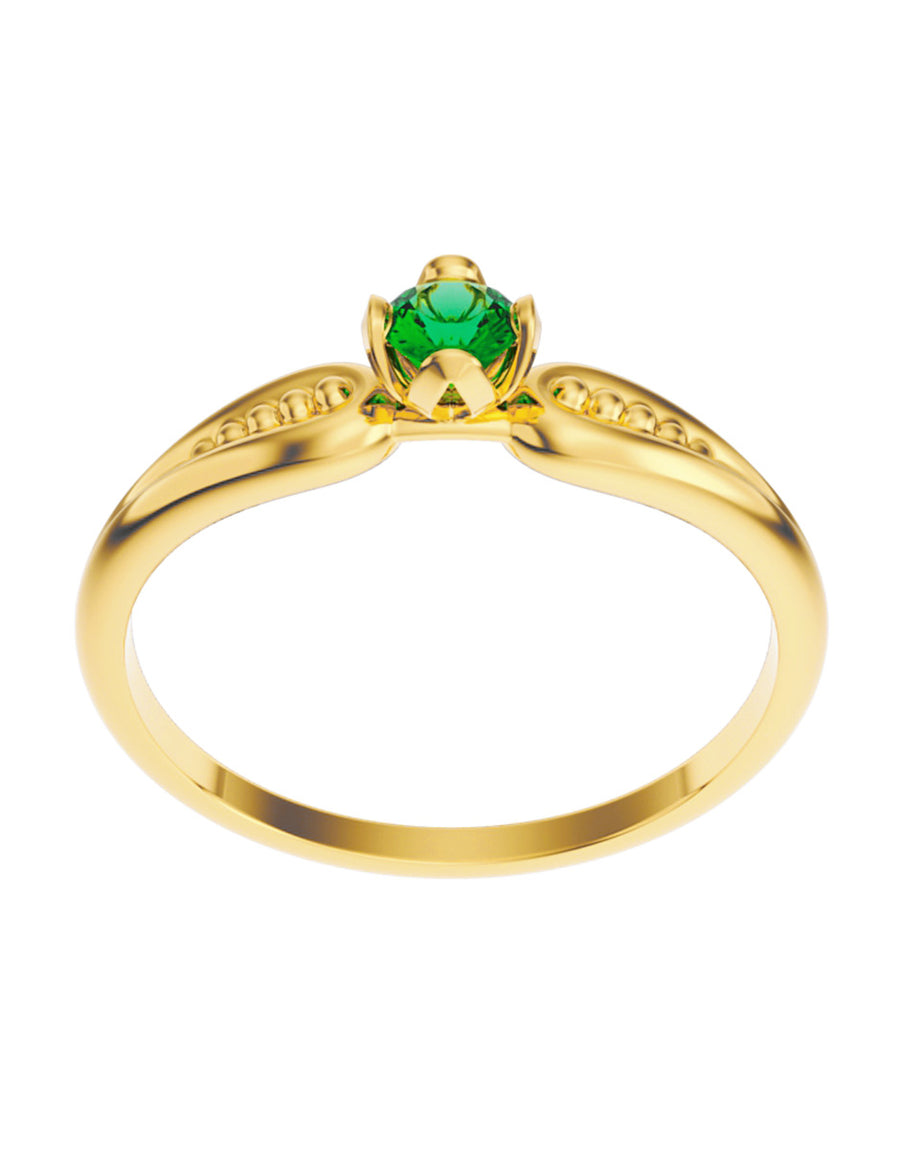 ANILLO DE ORO CON CIRCONIA