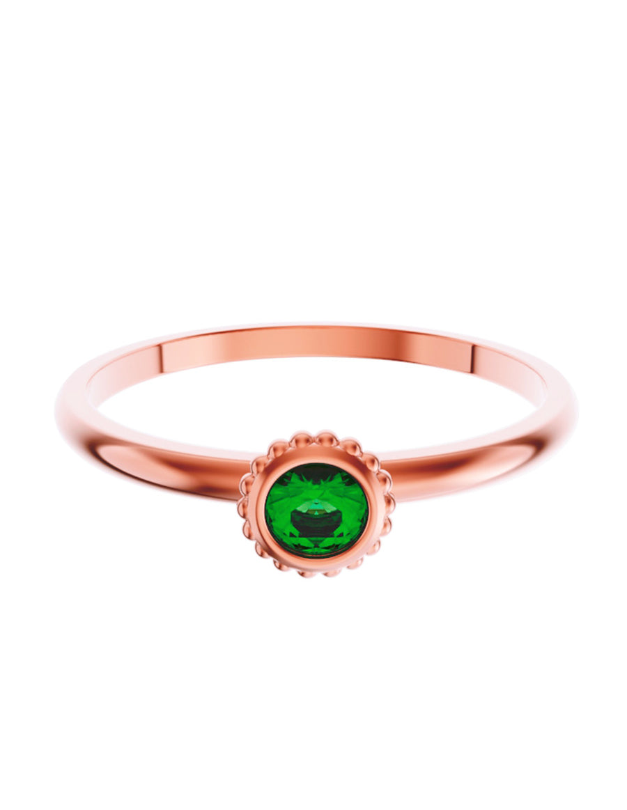 ANILLO DE ORO CON CIRCONIA