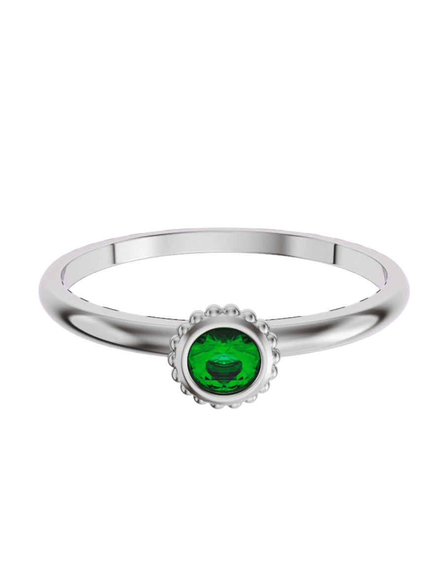 ANILLO DE ORO CON CIRCONIA