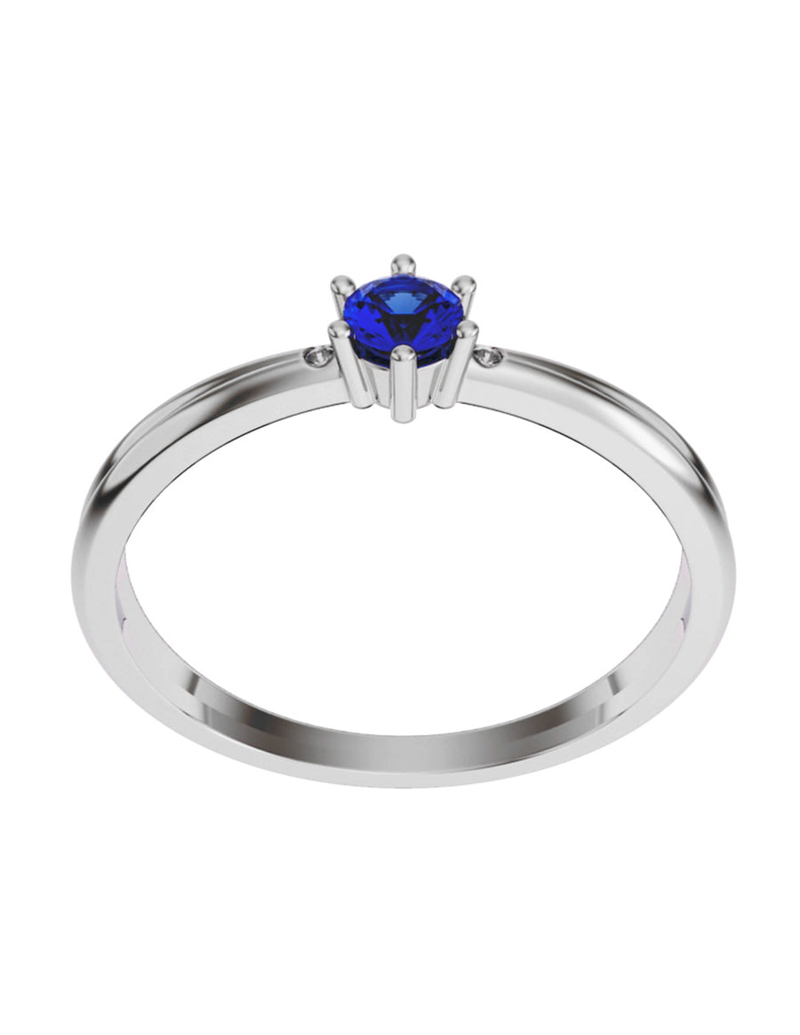 ANILLO DE ORO CON CIRCONIA