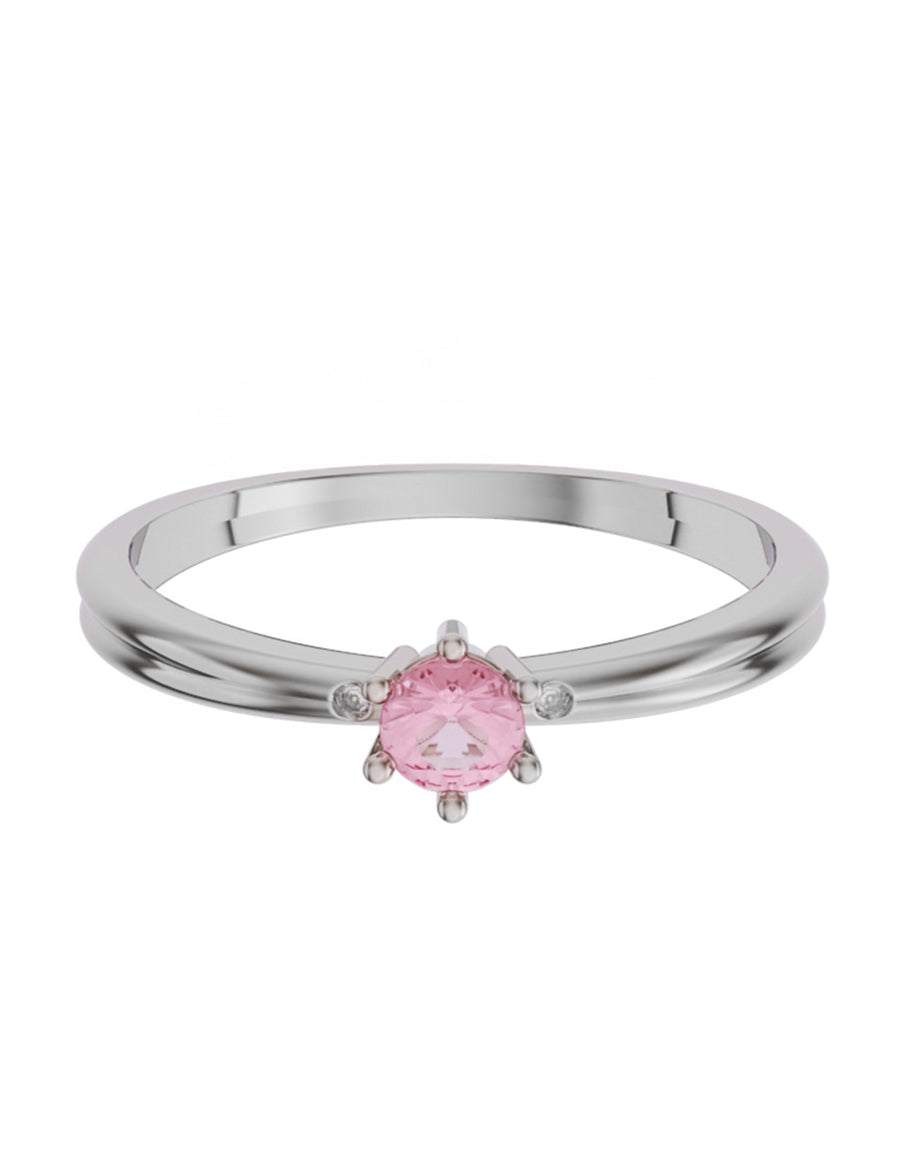 ANILLO DE ORO CON CIRCONIA