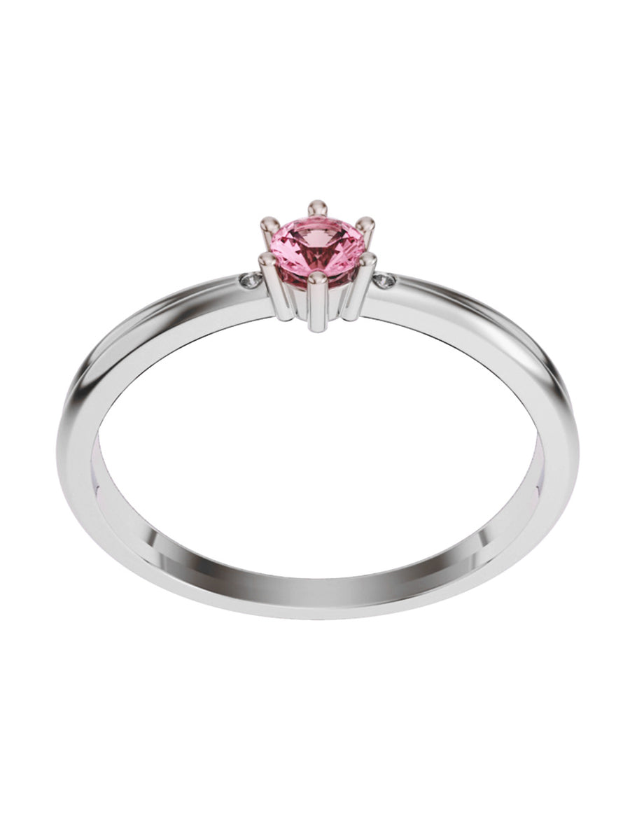 ANILLO DE ORO CON CIRCONIA