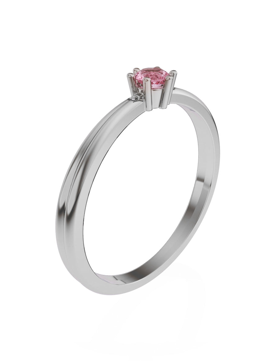 ANILLO DE ORO CON CIRCONIA
