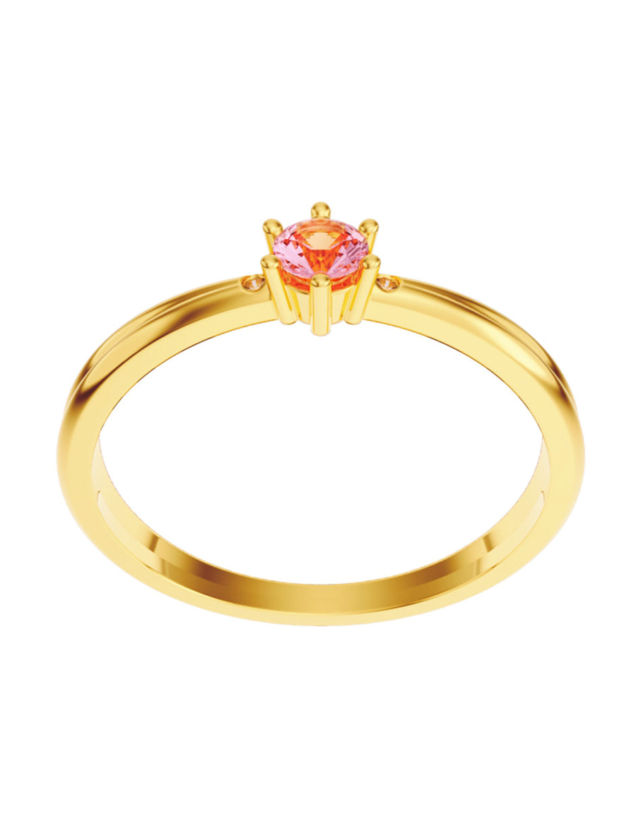 ANILLO DE ORO CON CIRCONIA