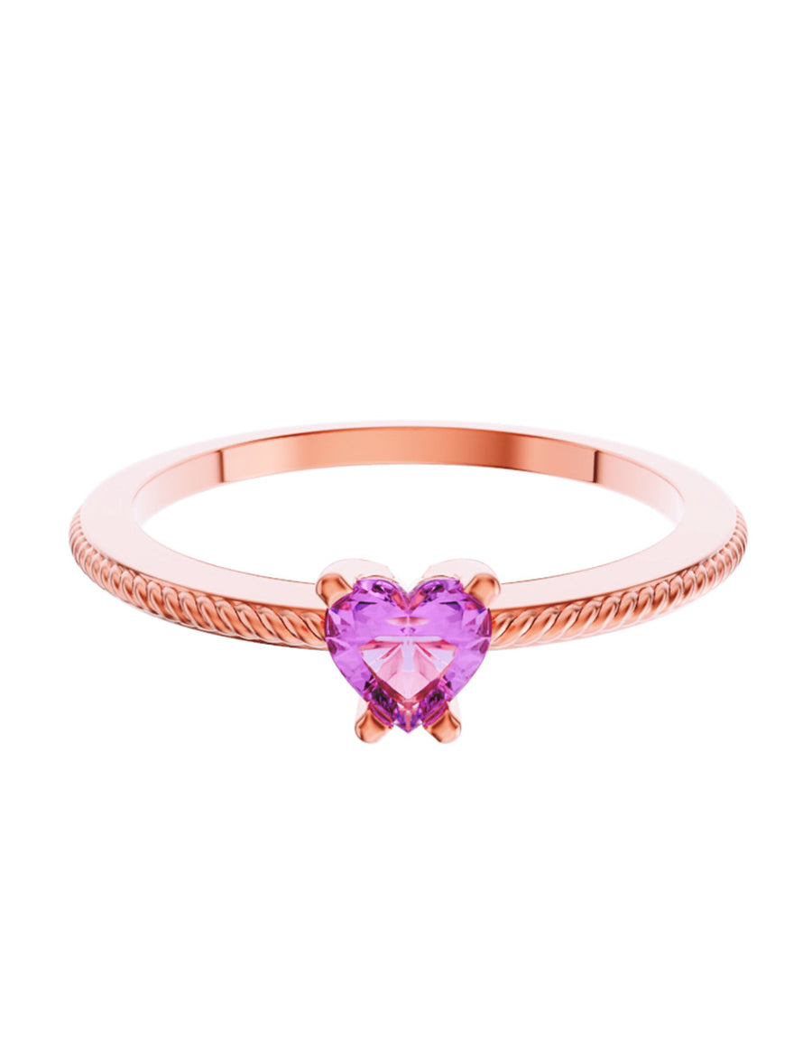 ANILLO DE ORO CON CIRCONIA