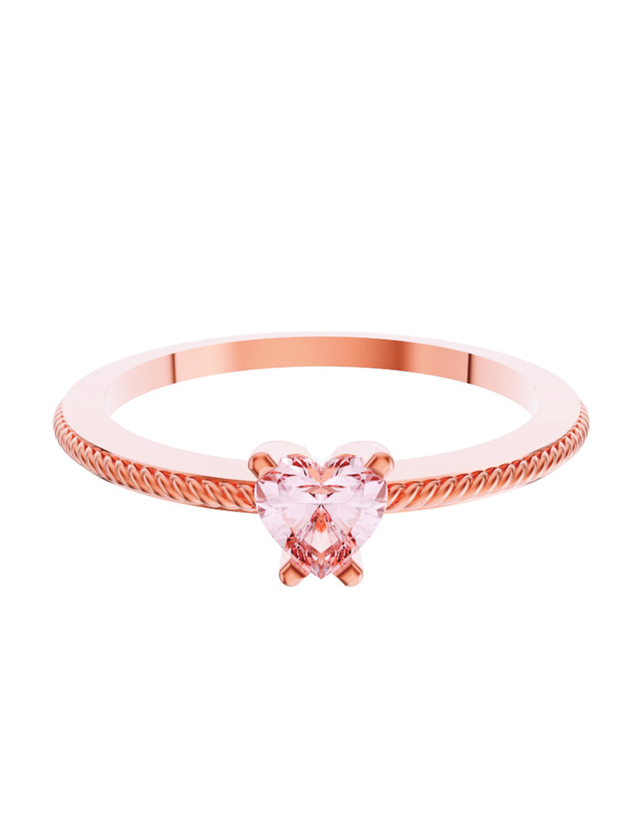 ANILLO DE ORO CON CIRCONIA