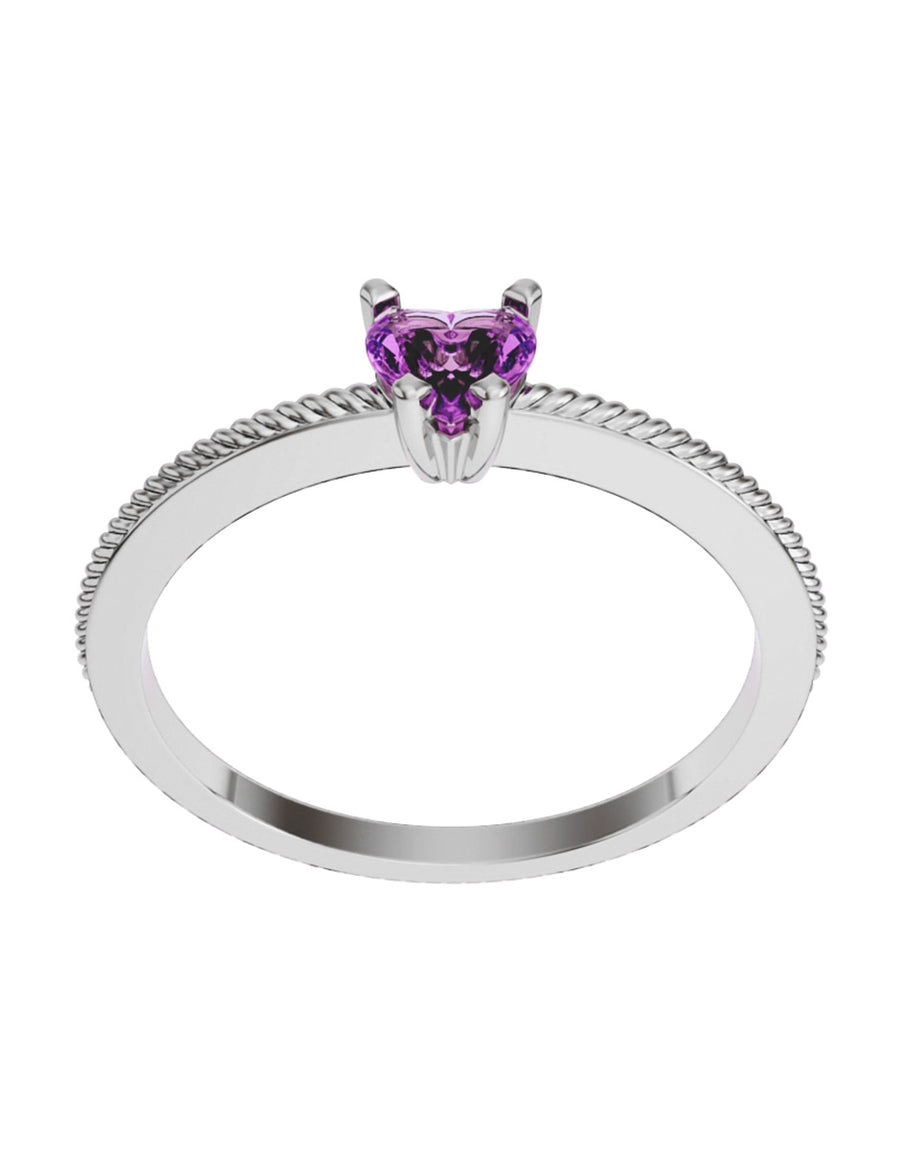 ANILLO DE ORO CON CIRCONIA