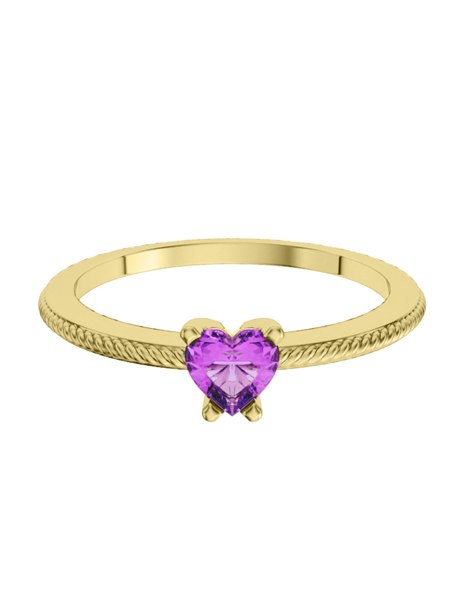 ANILLO DE ORO CON CIRCONIA