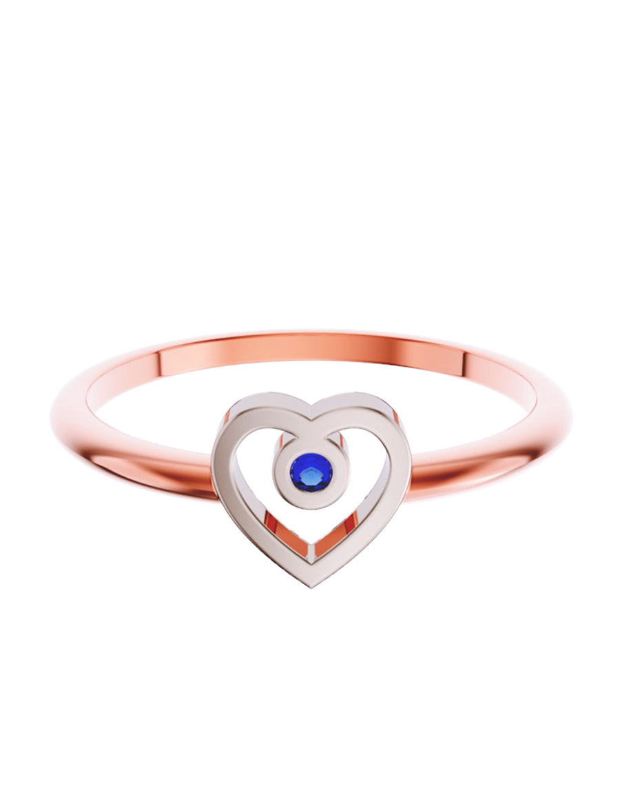 ANILLO DE ORO CON CIRCONIA