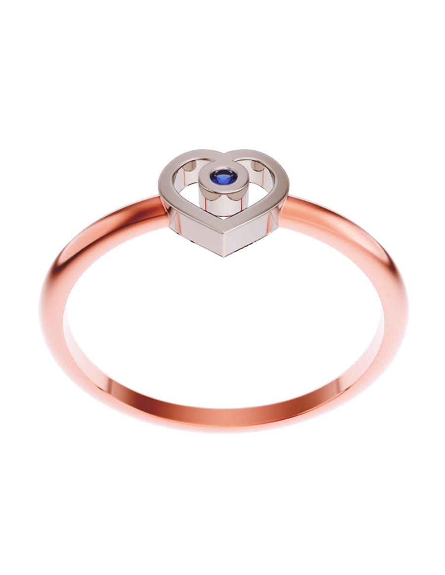ANILLO DE ORO CON CIRCONIA